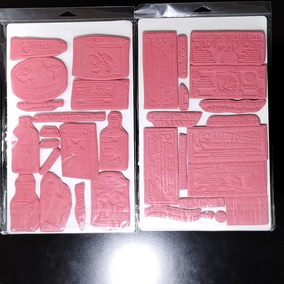 EZ Mount Stamp N Stor Chocolate Wrappers FSP108 Dream Products FSP60 Unmounted - Picture 2 of 10